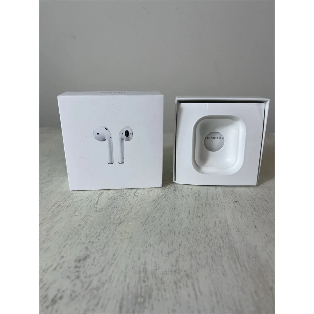 Apple‎ Original AirPods 1st Gen EMPTY RETAIL BOX ONLY with Tray MV7N2AM